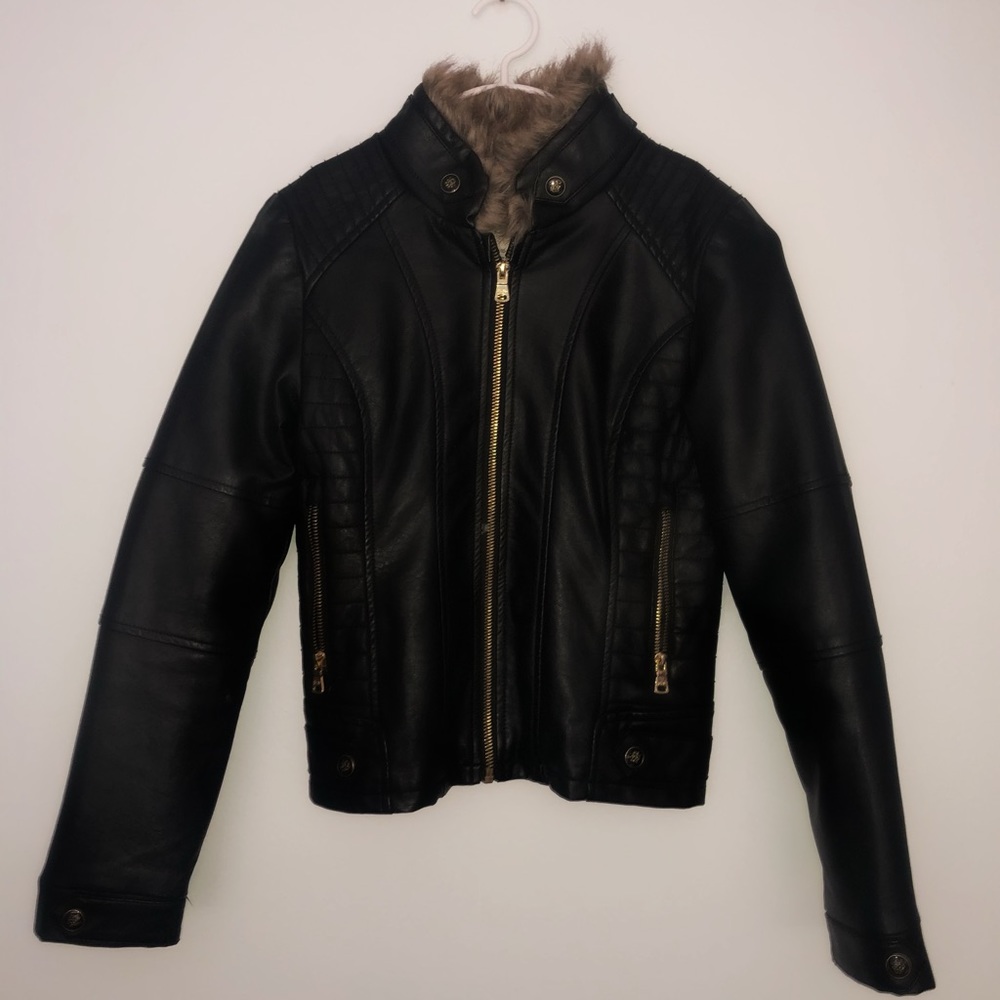 Jessica Simpson Leather Jacket